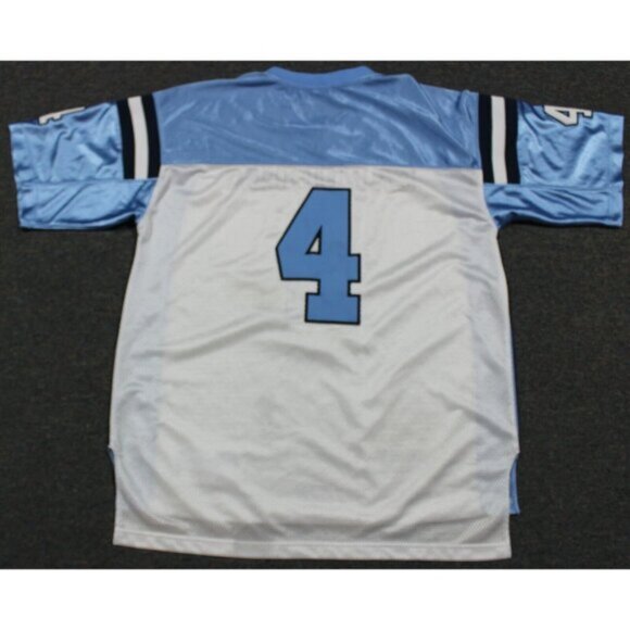 NCAA Vintage North Carolina Tar Heels #4 Football Sewn Jersey Large Foot Locker - Picture 5 of 9